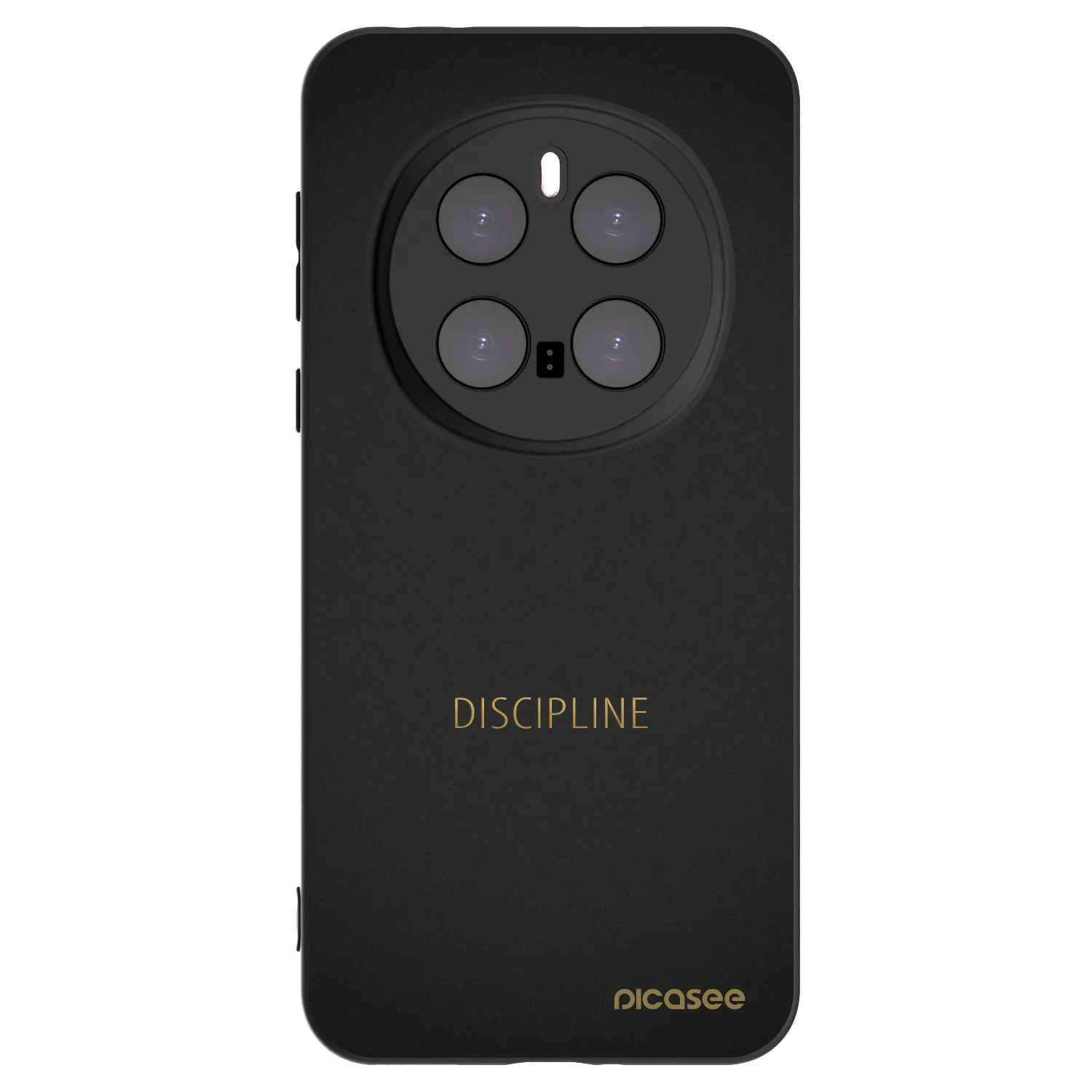 Picasee crna silikonska maskica za Honor Magic7 Pro 5G - Discipline