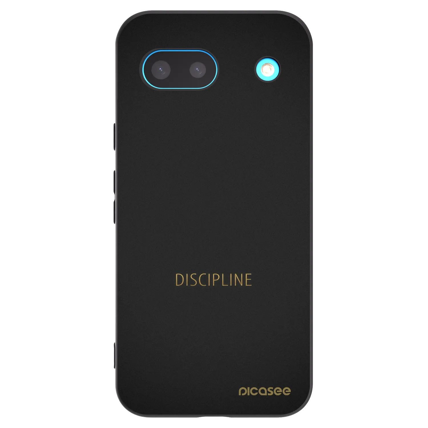 Picasee crna silikonska maskica za Google Pixel 8 - Discipline