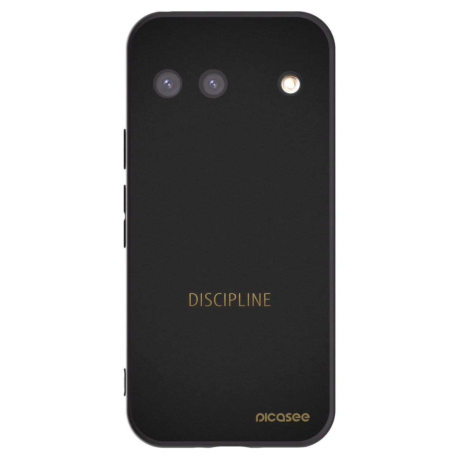 Picasee crna silikonska maskica za Google Pixel 9 - Discipline