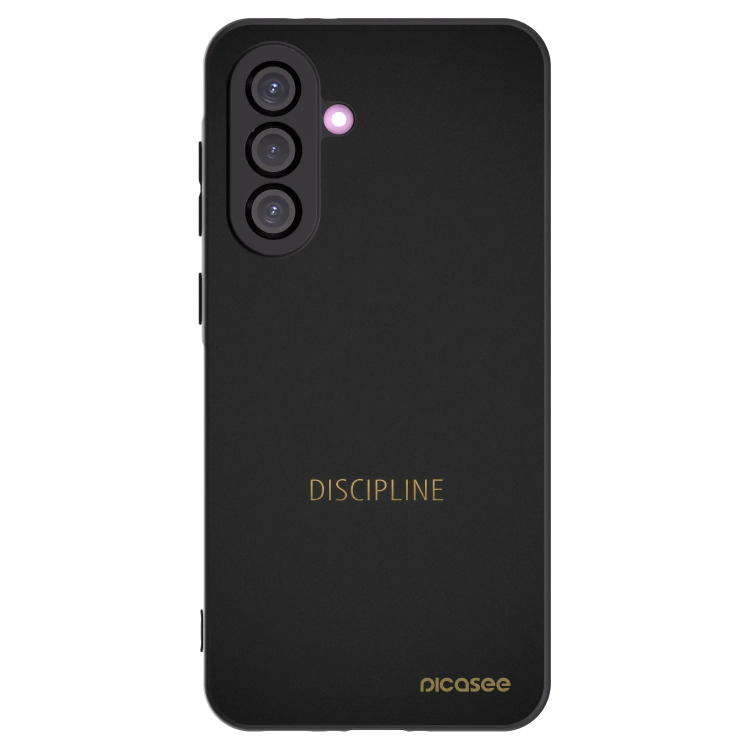 Picasee crna silikonska maskica za Samsung Galaxy A36 5G - Discipline