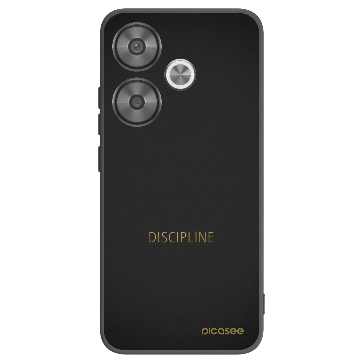 Picasee crna silikonska maskica za Xiaomi Poco F6 - Discipline