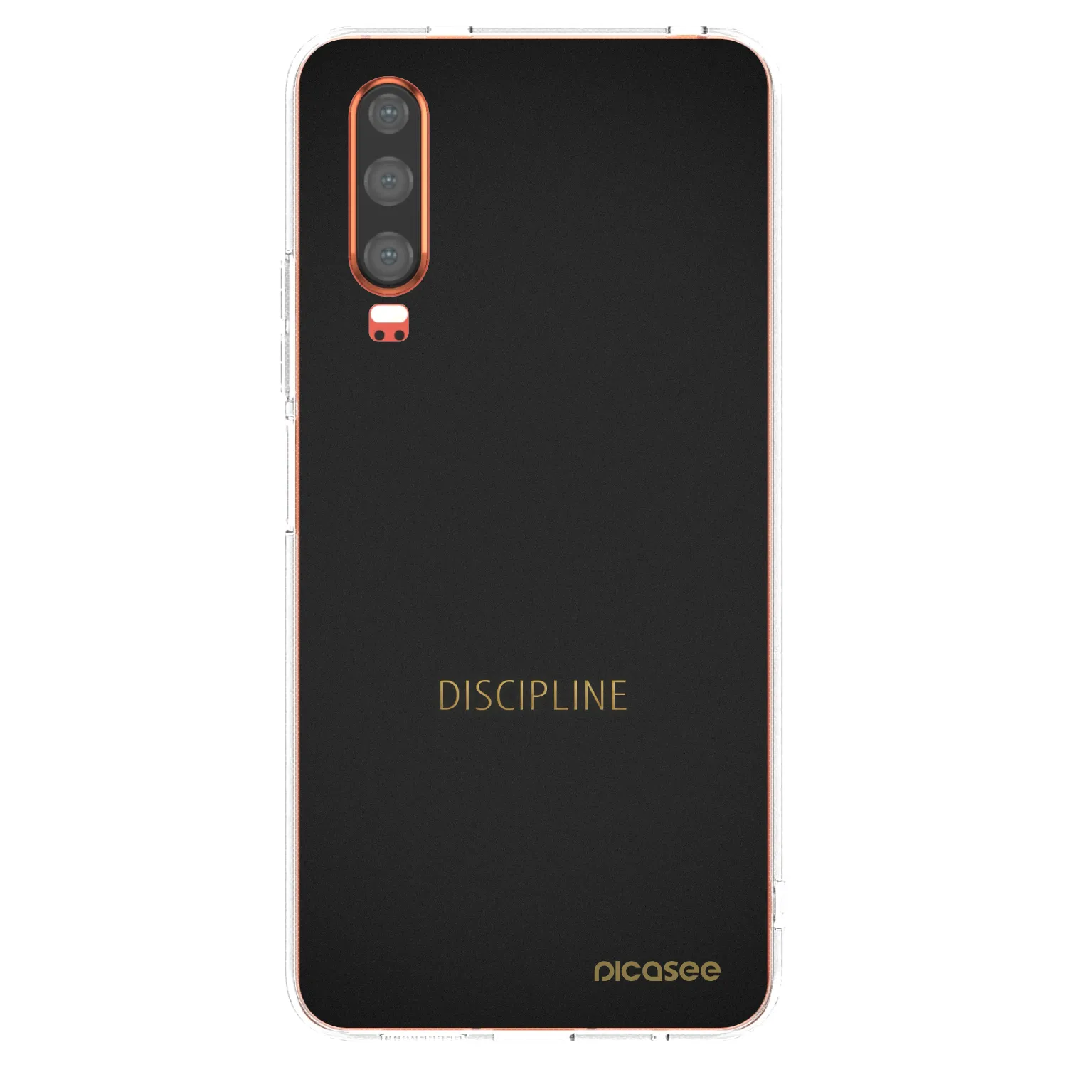 Picasee silikonska prozirna maskica za Huawei P30 - Discipline