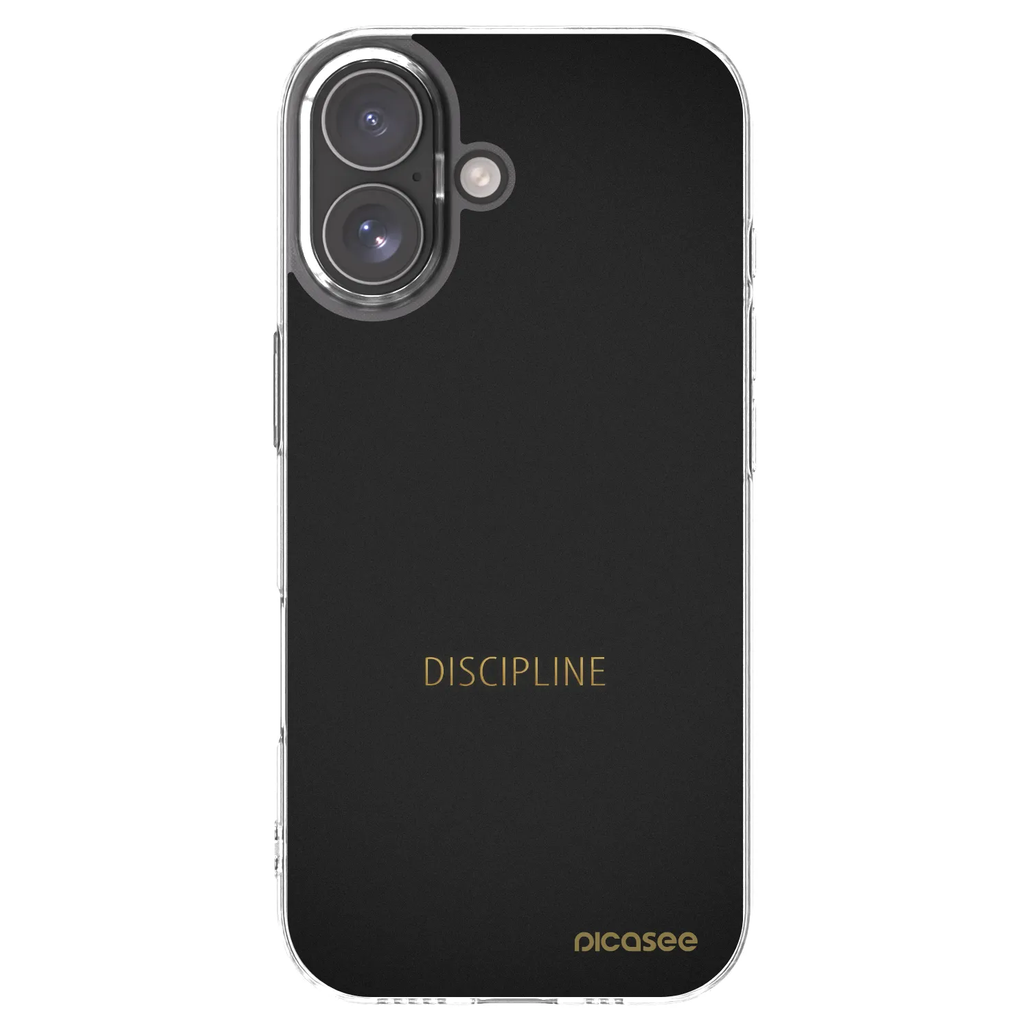Picasee silikonska prozirna maskica za Apple iPhone 17 - Discipline