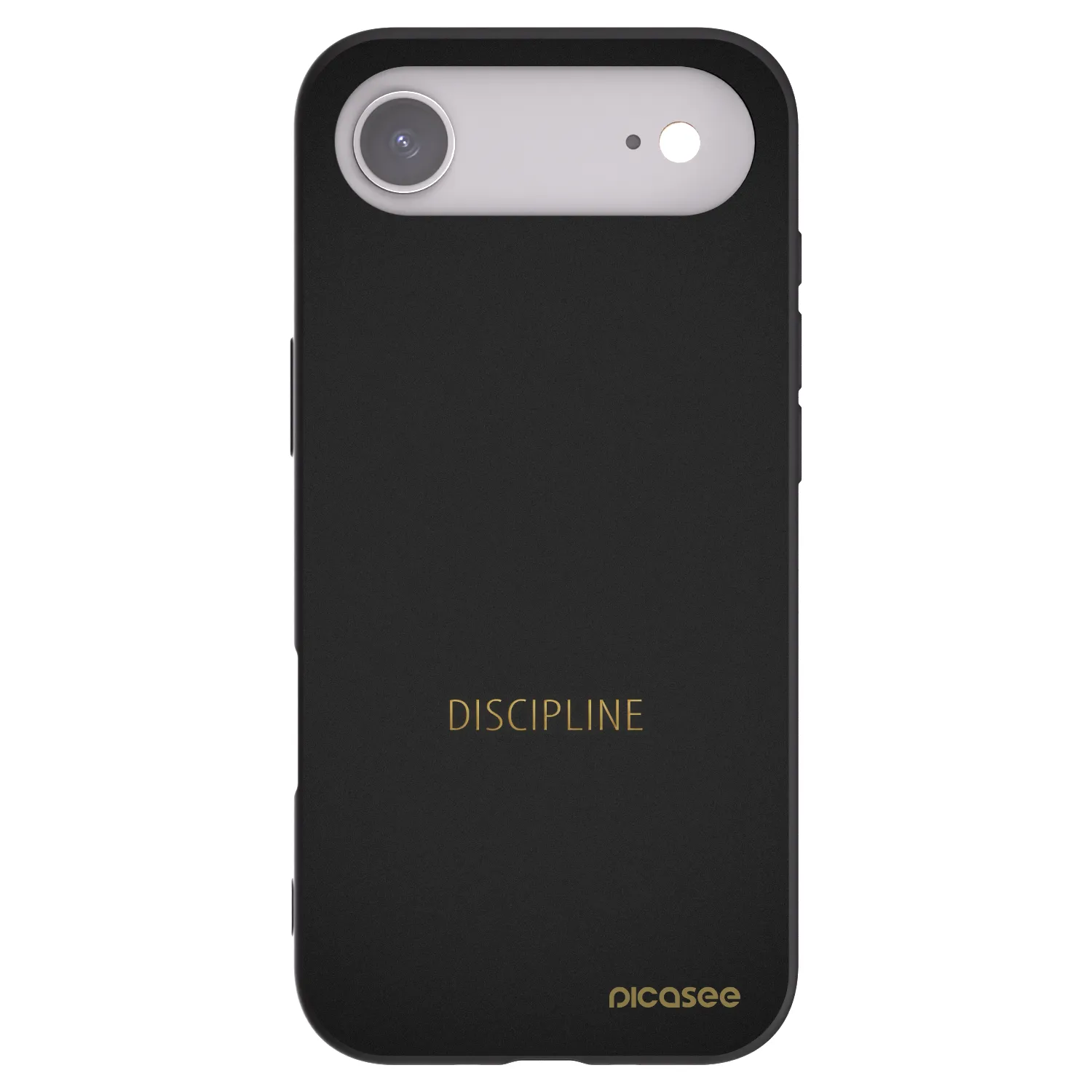 Picasee crna silikonska maskica za Apple iPhone Air - Discipline