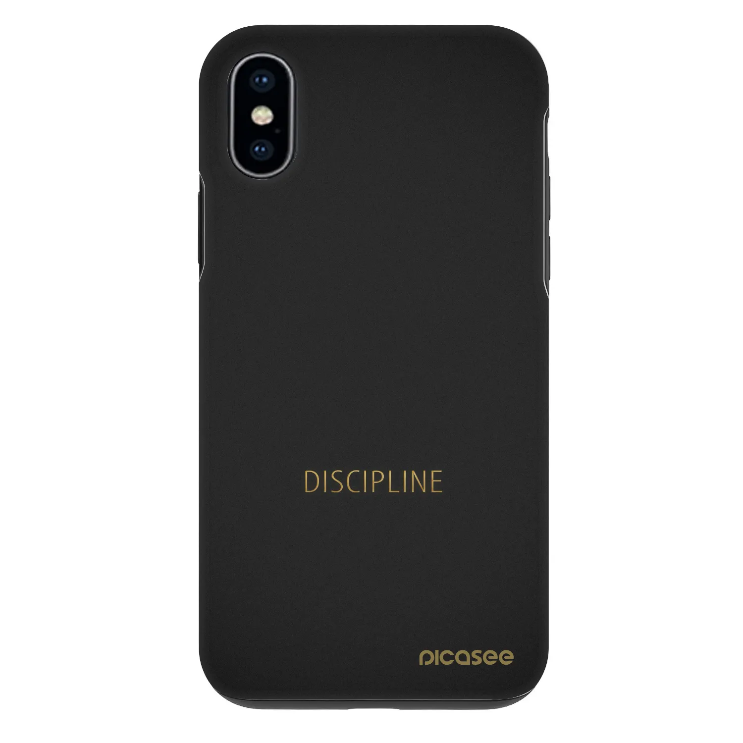 Picasee Fashion Case za Apple iPhone X/XS - Discipline