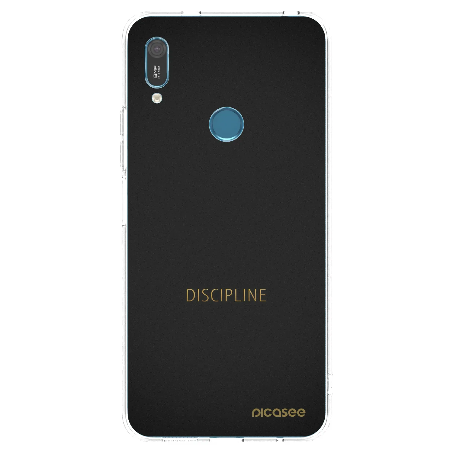 Picasee silikonska prozirna maskica za Huawei Y6 2019 - Discipline