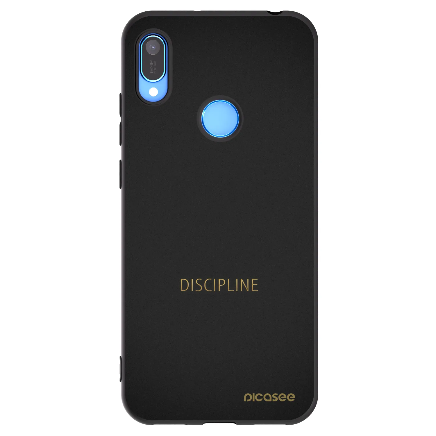 Picasee crna silikonska maskica za Huawei Y6 2019 - Discipline