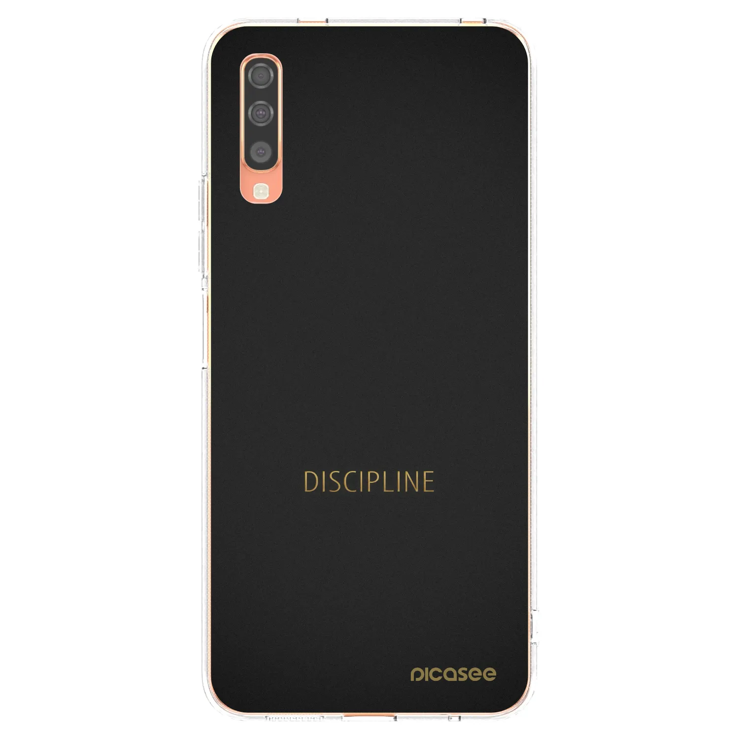 Picasee silikonska prozirna maskica za Samsung Galaxy A70 A705F - Discipline