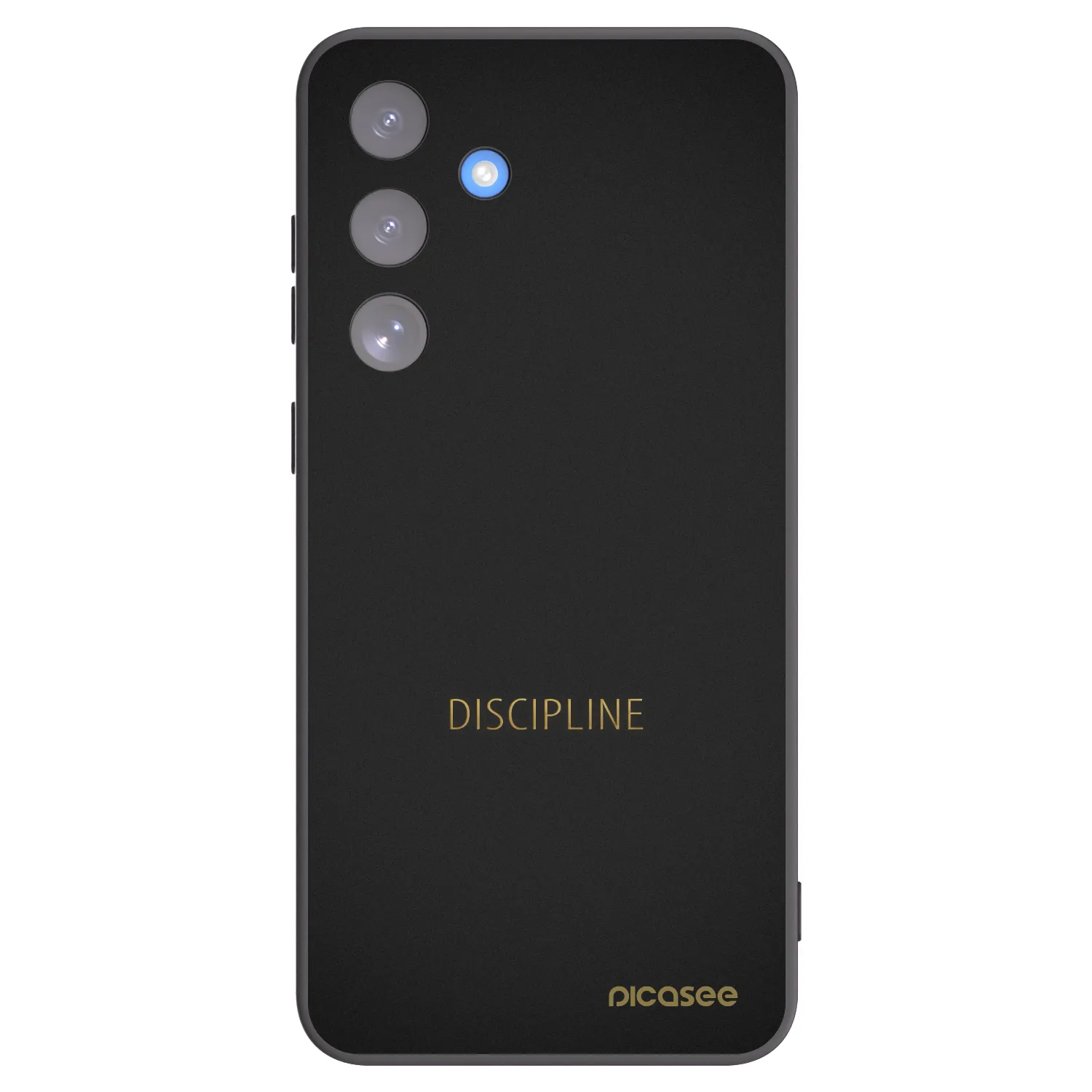 Picasee crna silikonska maskica za Samsung Galaxy S25 FE 5G - Discipline