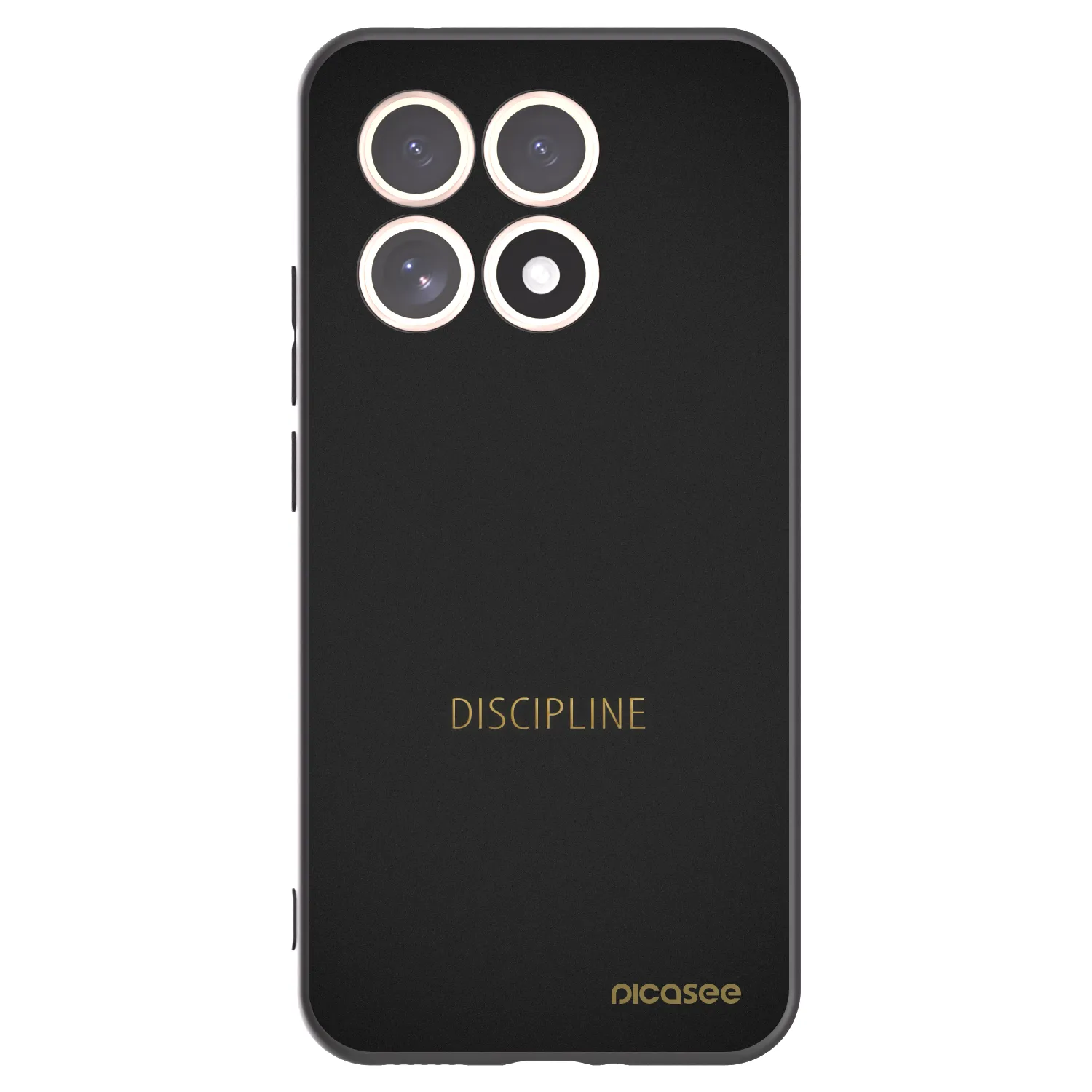 Picasee crna silikonska maskica za Xiaomi 15T - Discipline