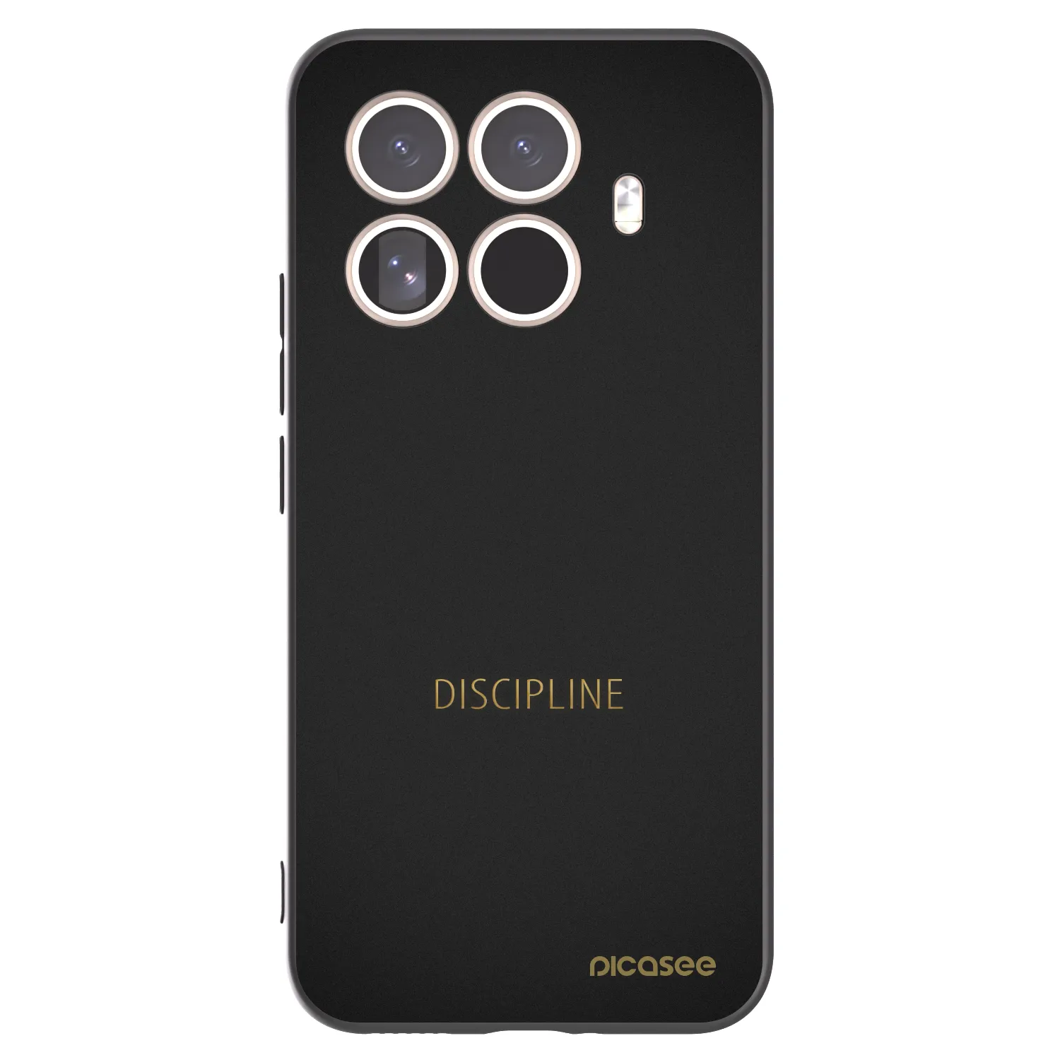 Picasee crna silikonska maskica za Xiaomi 15T Pro - Discipline