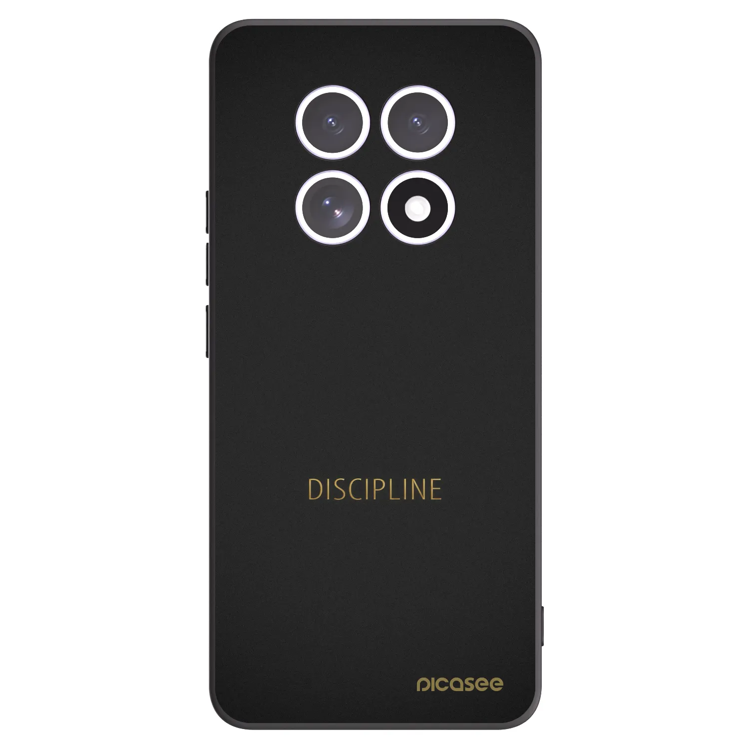 Picasee crna silikonska maskica za Xiaomi Redmi Note 15 4G - Discipline
