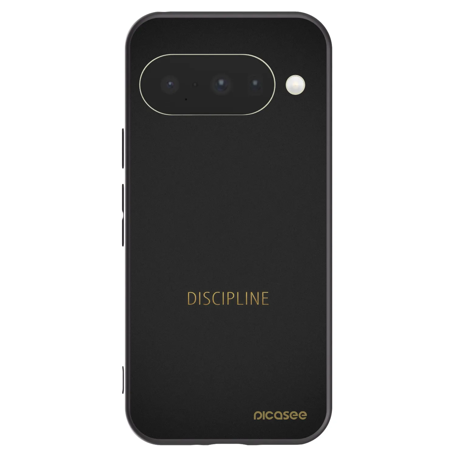 Picasee crna silikonska maskica za Google Pixel 10 - Discipline