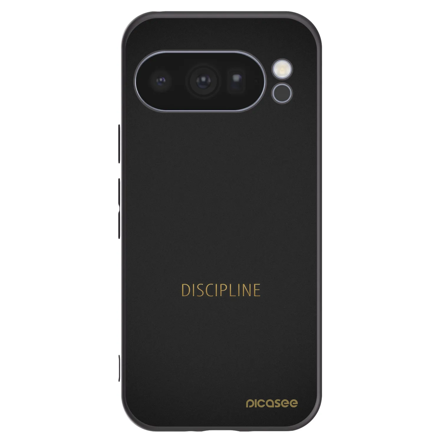 Picasee crna silikonska maskica za Google Pixel 10 Pro - Discipline