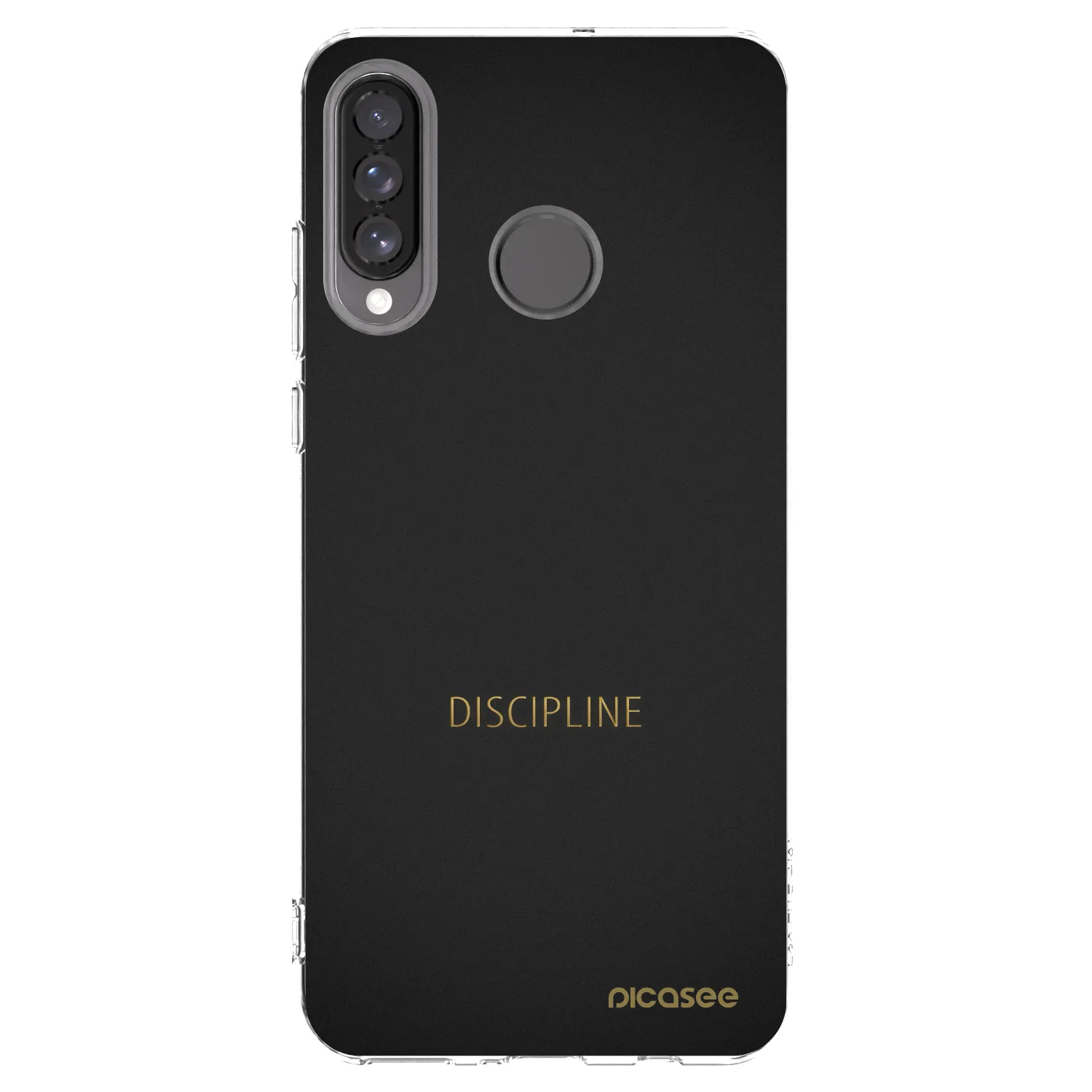 Picasee silikonska prozirna maskica za Huawei P30 Lite - Discipline