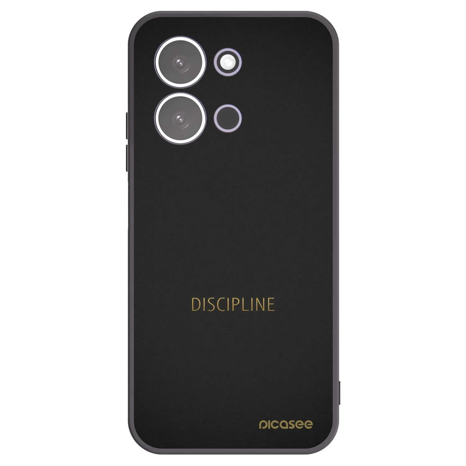 Picasee crna silikonska maskica za Xiaomi Redmi 15C 5G - Discipline
