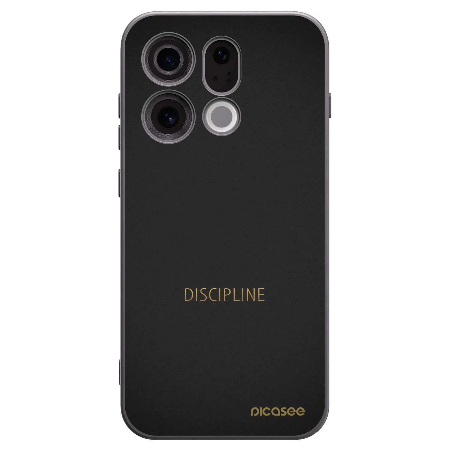 Picasee crna silikonska maskica za OPPO Find X9 - Discipline
