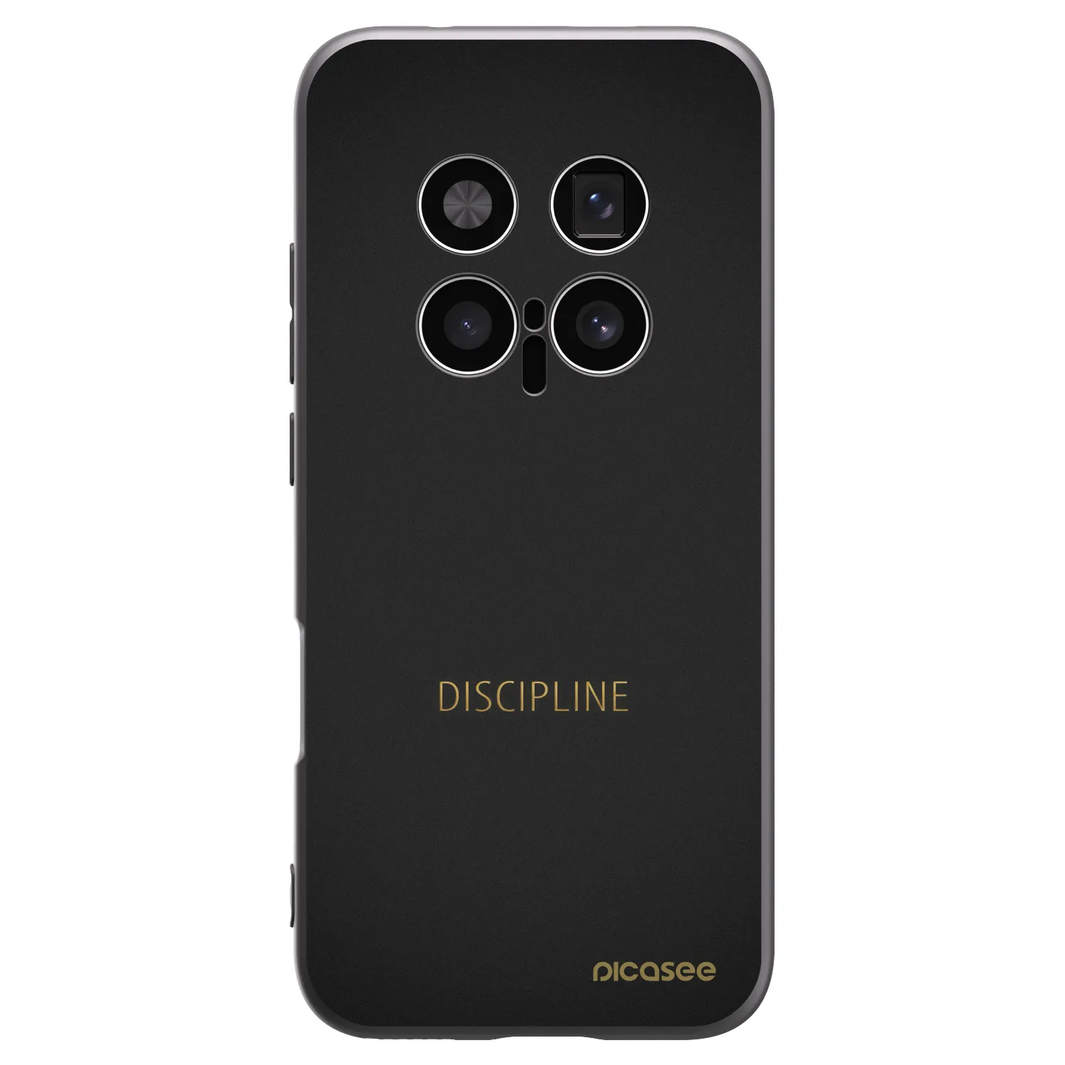 Picasee crna silikonska maskica za Honor Magic8 Pro 5G - Discipline