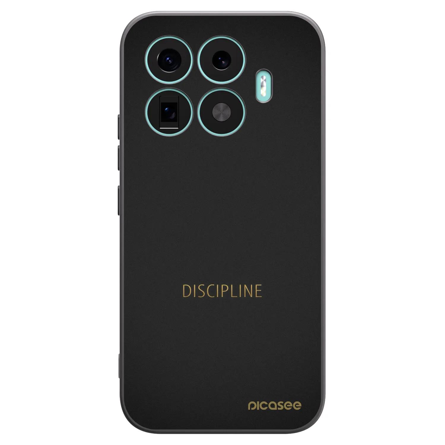 Picasee crna silikonska maskica za Xiaomi 17T - Discipline