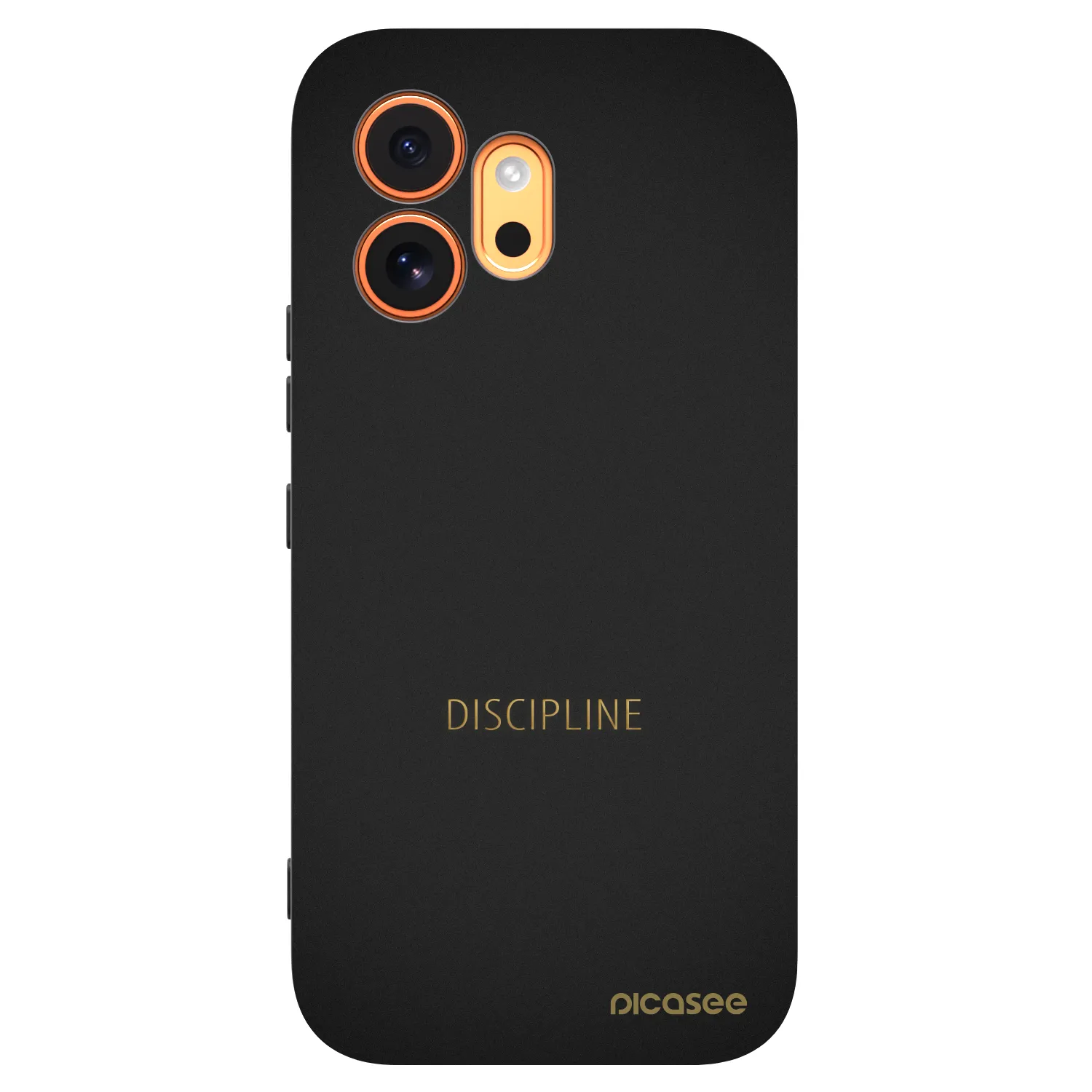 Picasee crna silikonska maskica za Honor 600 - Discipline