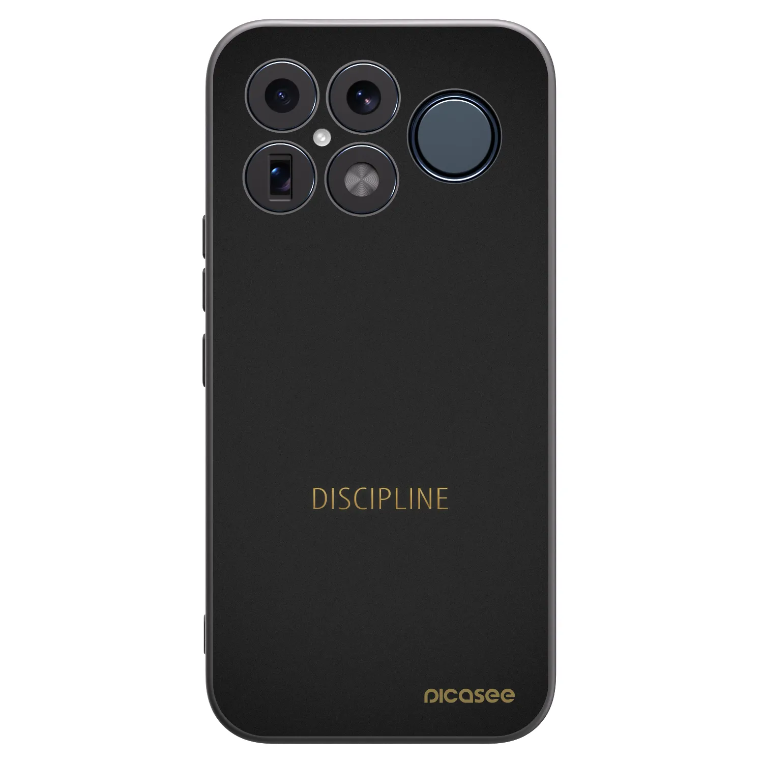 Picasee crna silikonska maskica za Xiaomi Poco F8 Ultra - Discipline
