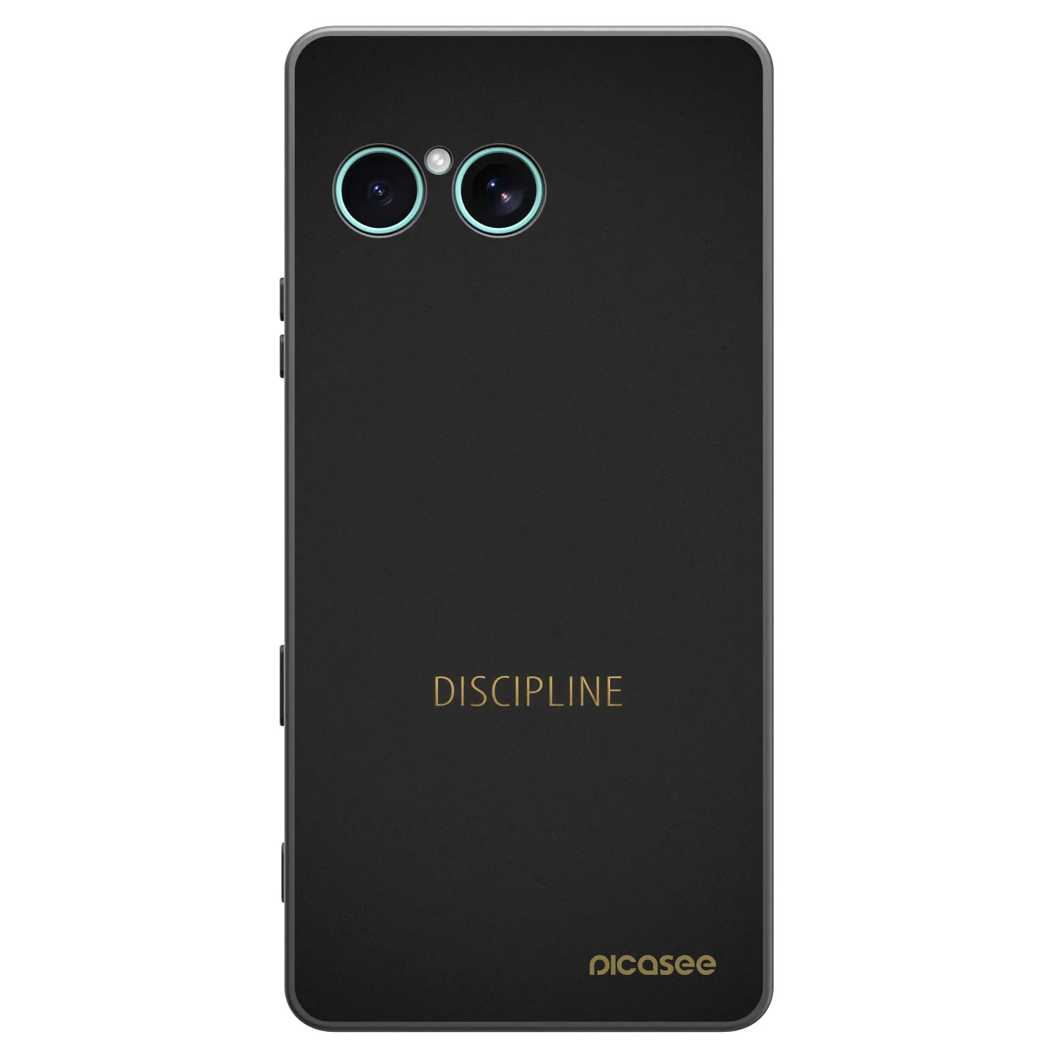 Picasee crna silikonska maskica za Sony Xperia 10 VII - Discipline