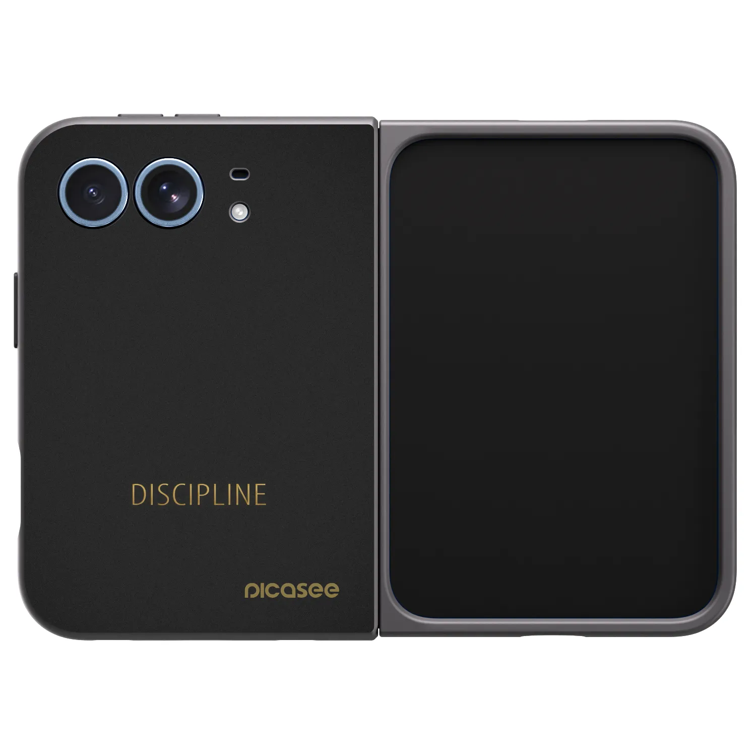 Picasee crna silikonska maskica za Apple iPhone Ultra - Discipline