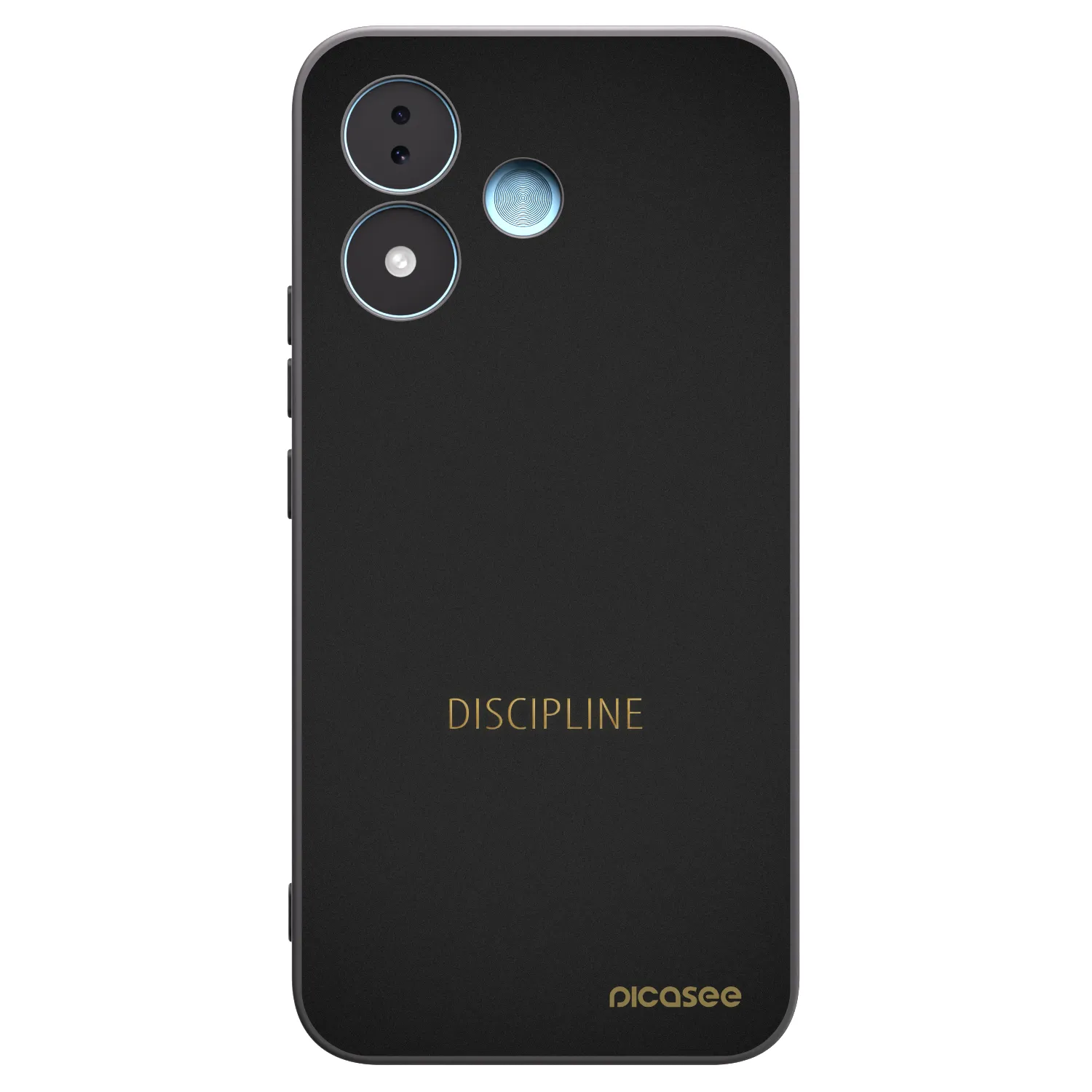 Picasee crna silikonska maskica za Xiaomi Redmi Note 17 5G - Discipline