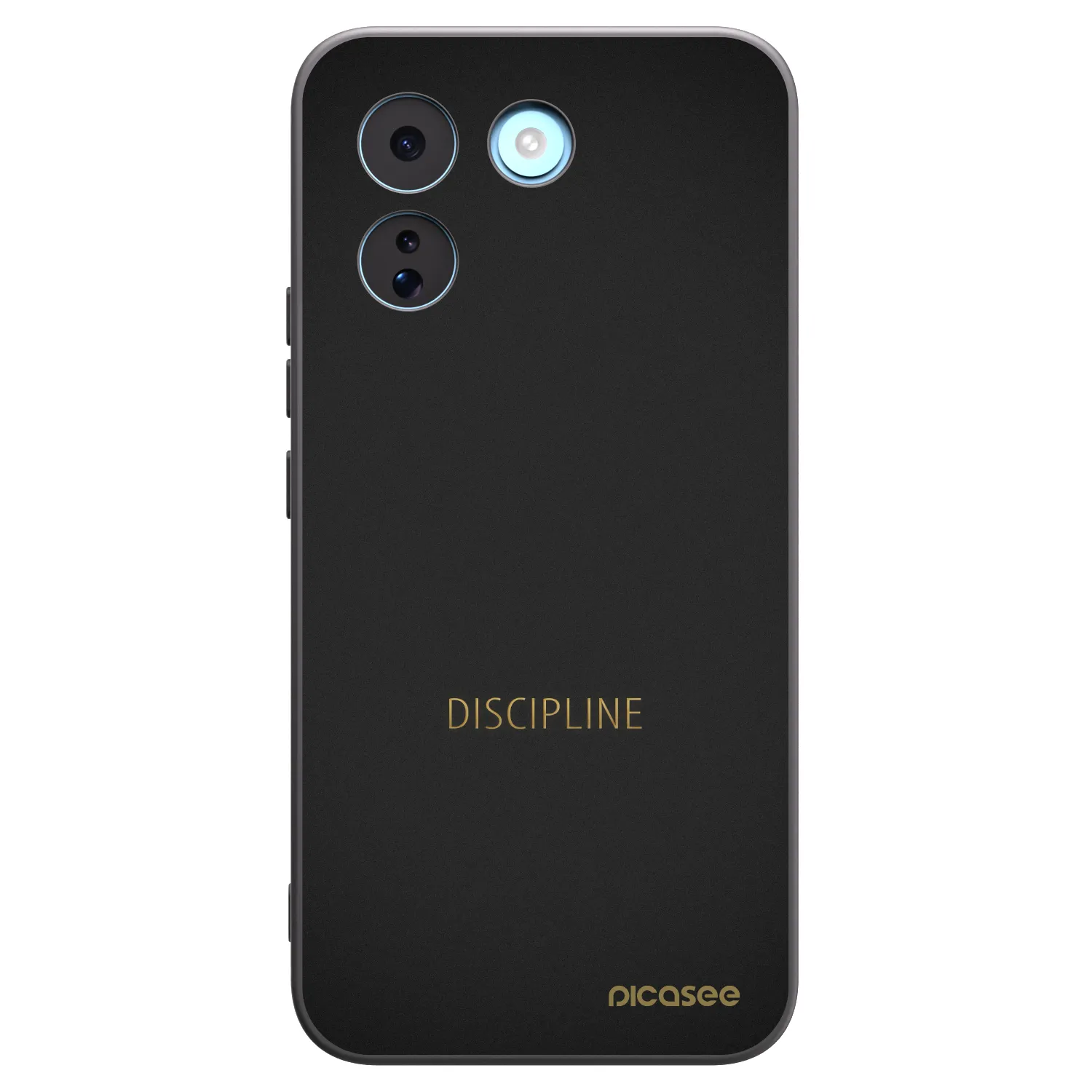 Picasee crna silikonska maskica za Xiaomi Redmi Note 17 Pro MAX 5G - Discipline
