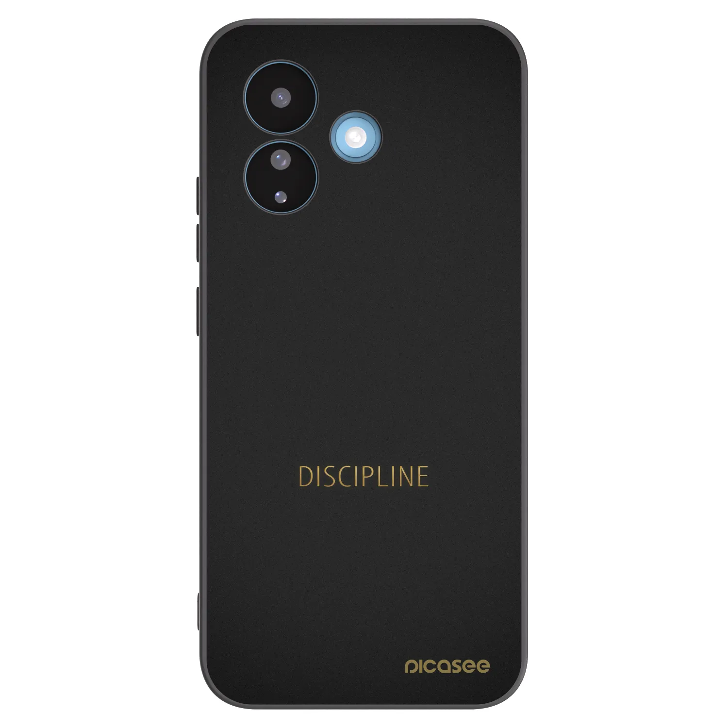 Picasee crna silikonska maskica za Xiaomi Redmi Note 17 Pro 5G - Discipline