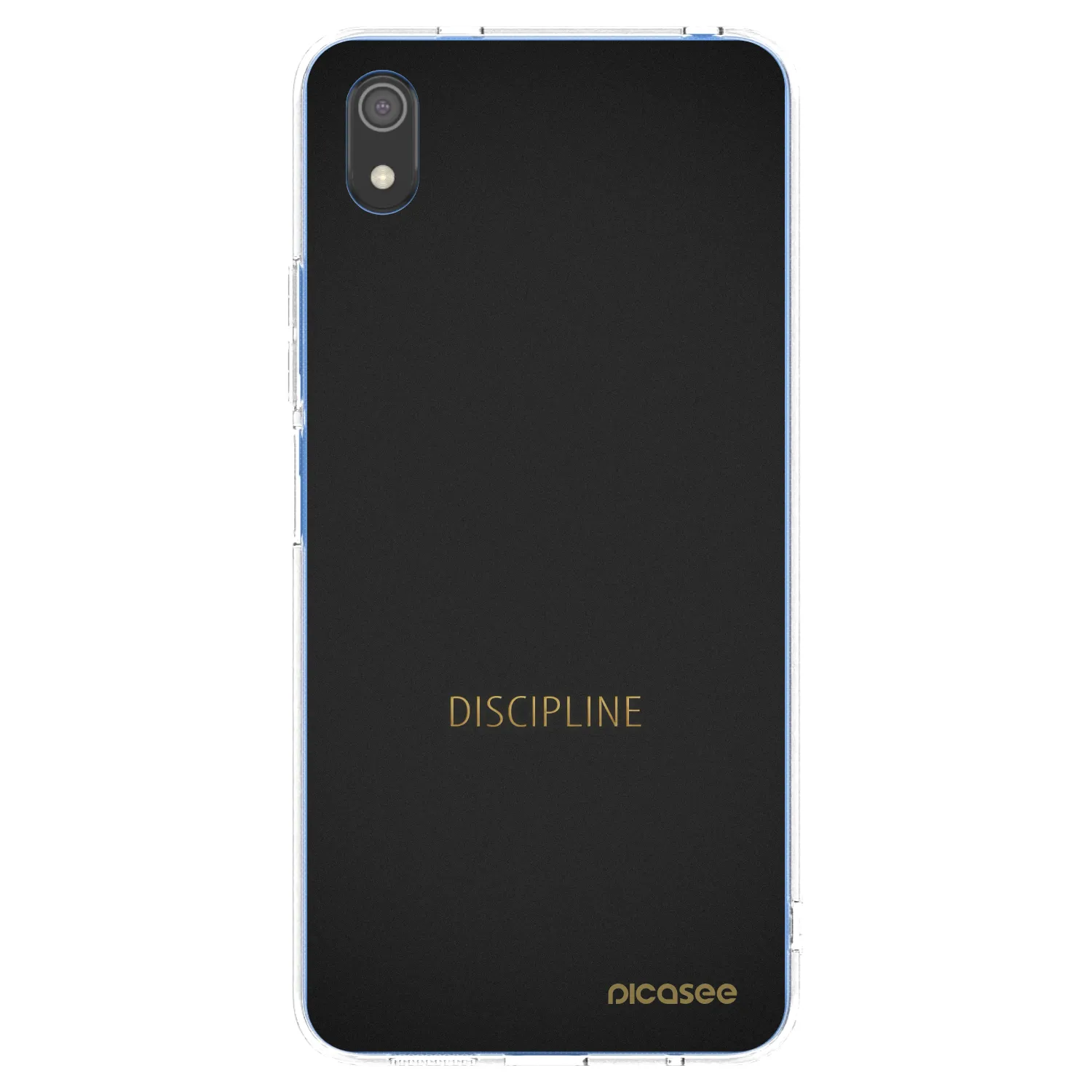 Picasee silikonska prozirna maskica za Xiaomi Redmi 7A - Discipline