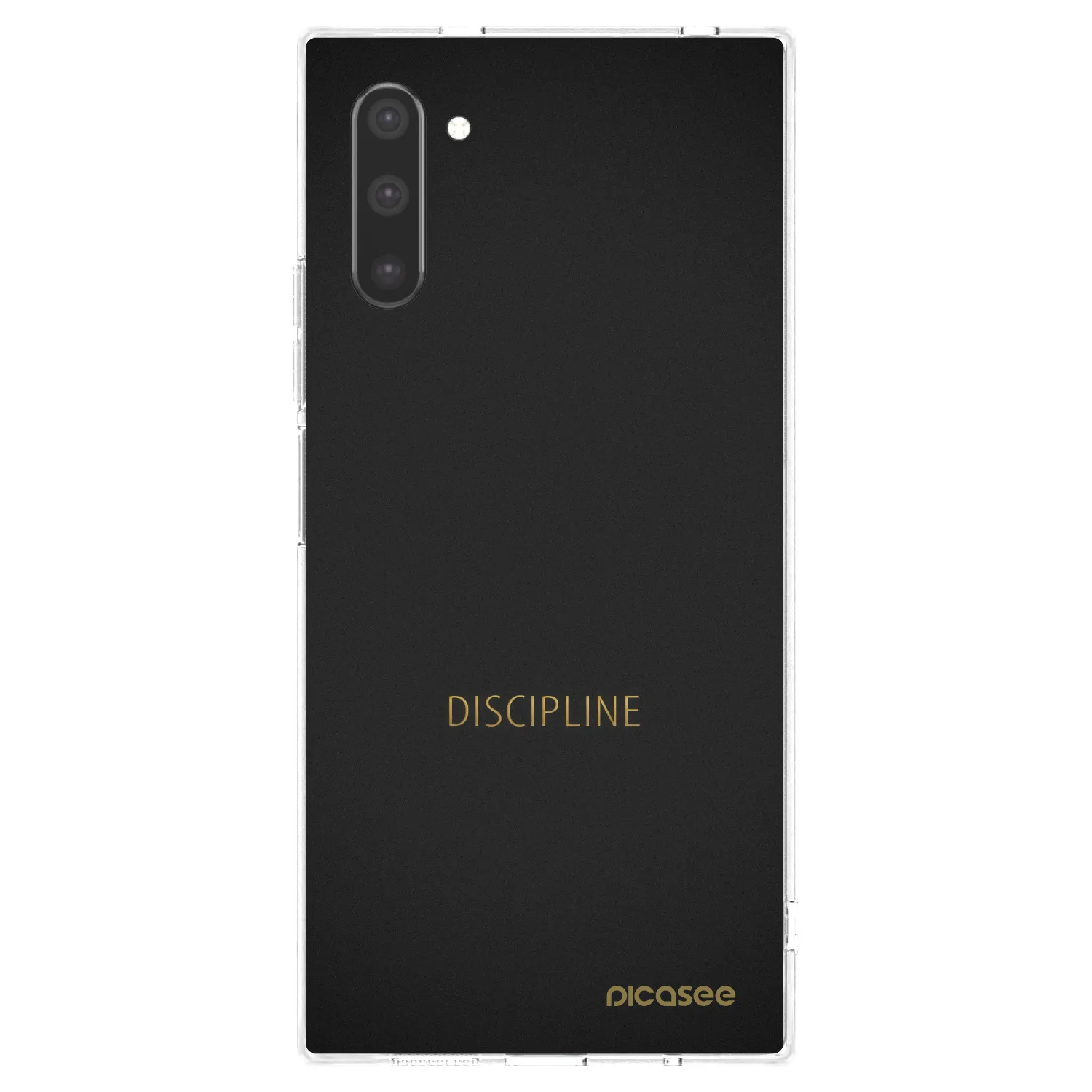 Picasee silikonska prozirna maskica za Samsung Galaxy Note 10 N970F - Discipline