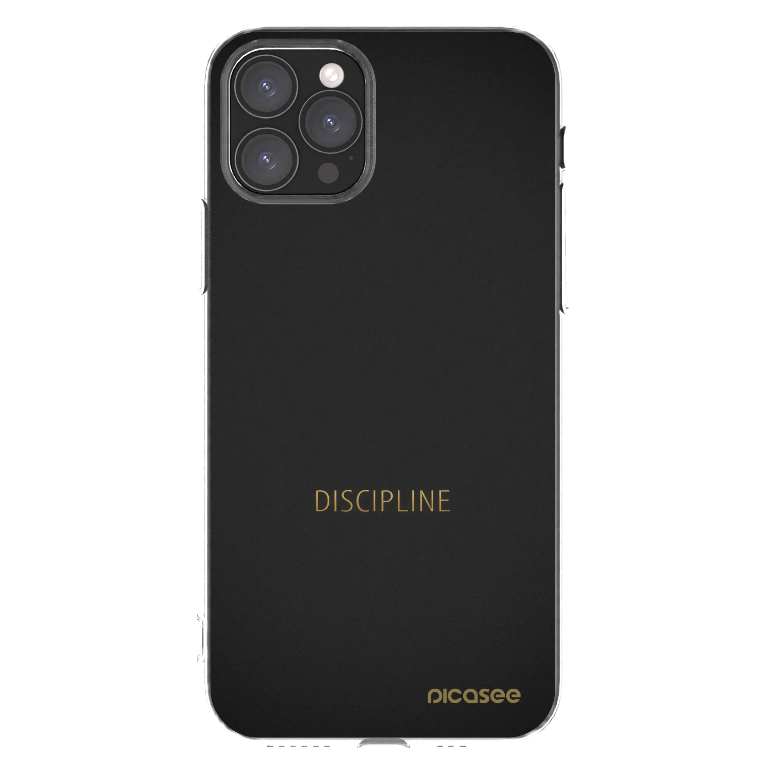 Picasee silikonska prozirna maskica za Apple iPhone 11 Pro - Discipline