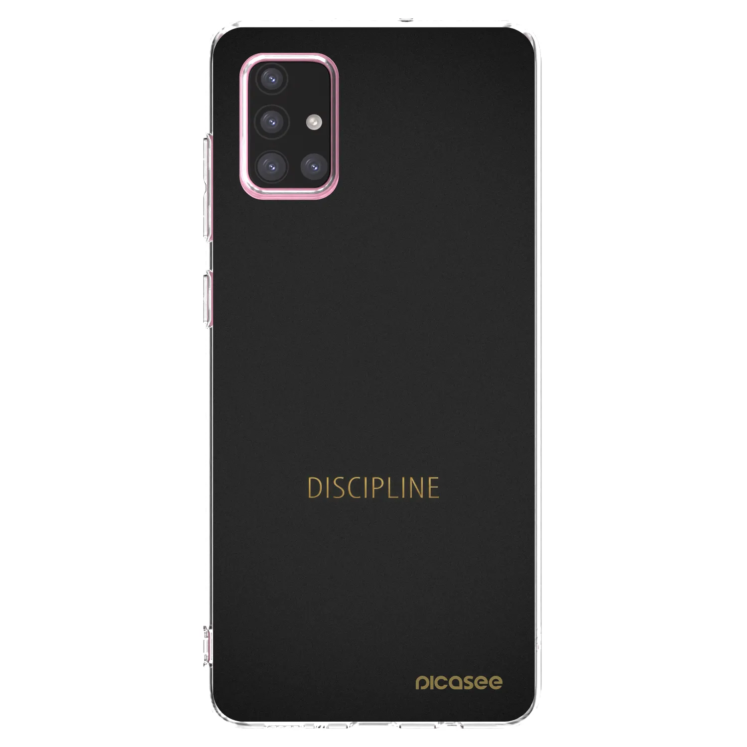 Picasee silikonska prozirna maskica za Samsung Galaxy A71 A715F - Discipline