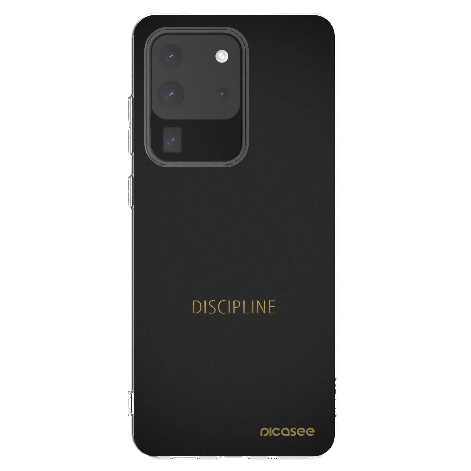 Picasee silikonska prozirna maskica za Samsung Galaxy S20 Ultra 5G G988F - Discipline