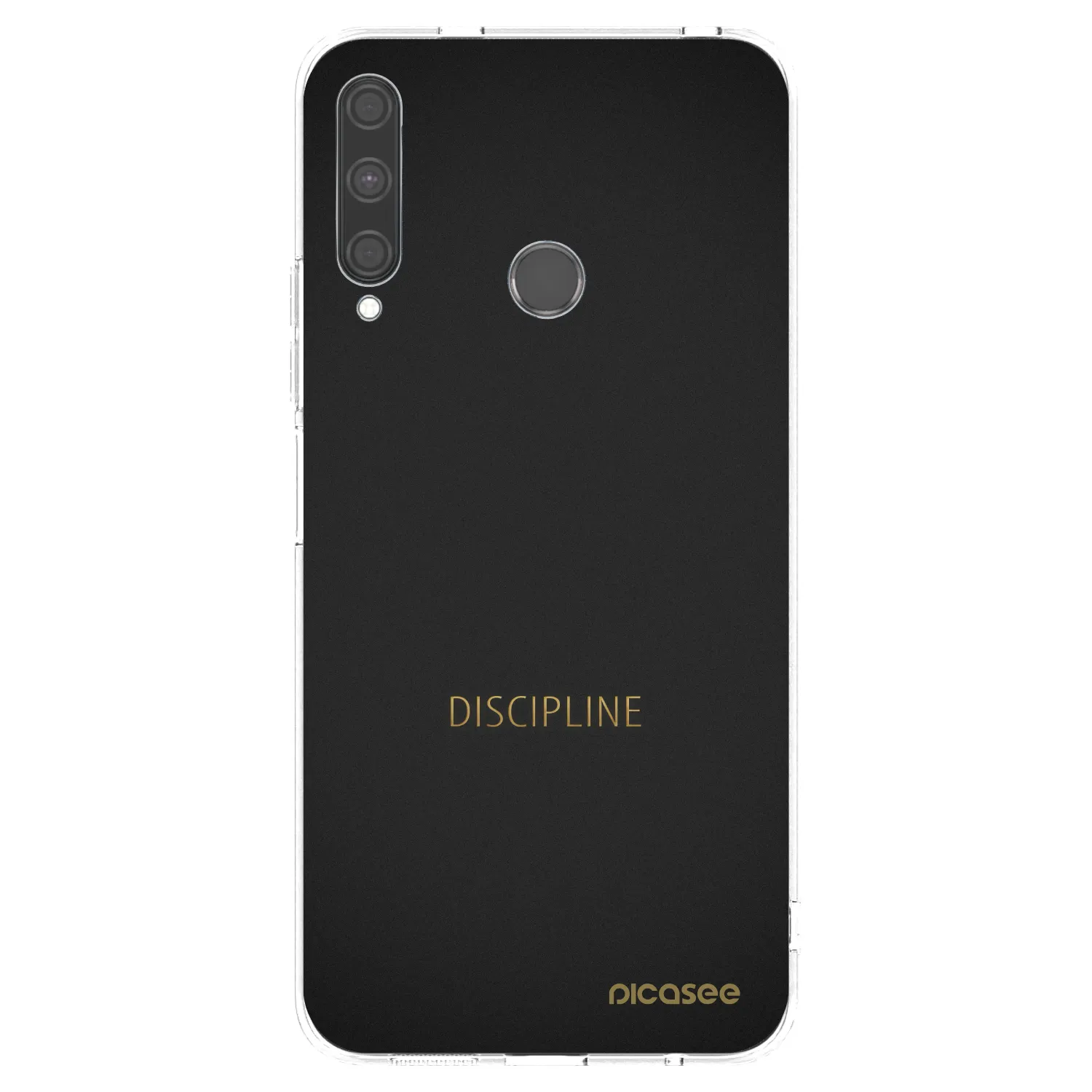 Picasee silikonska prozirna maskica za Huawei P40 Lite E - Discipline