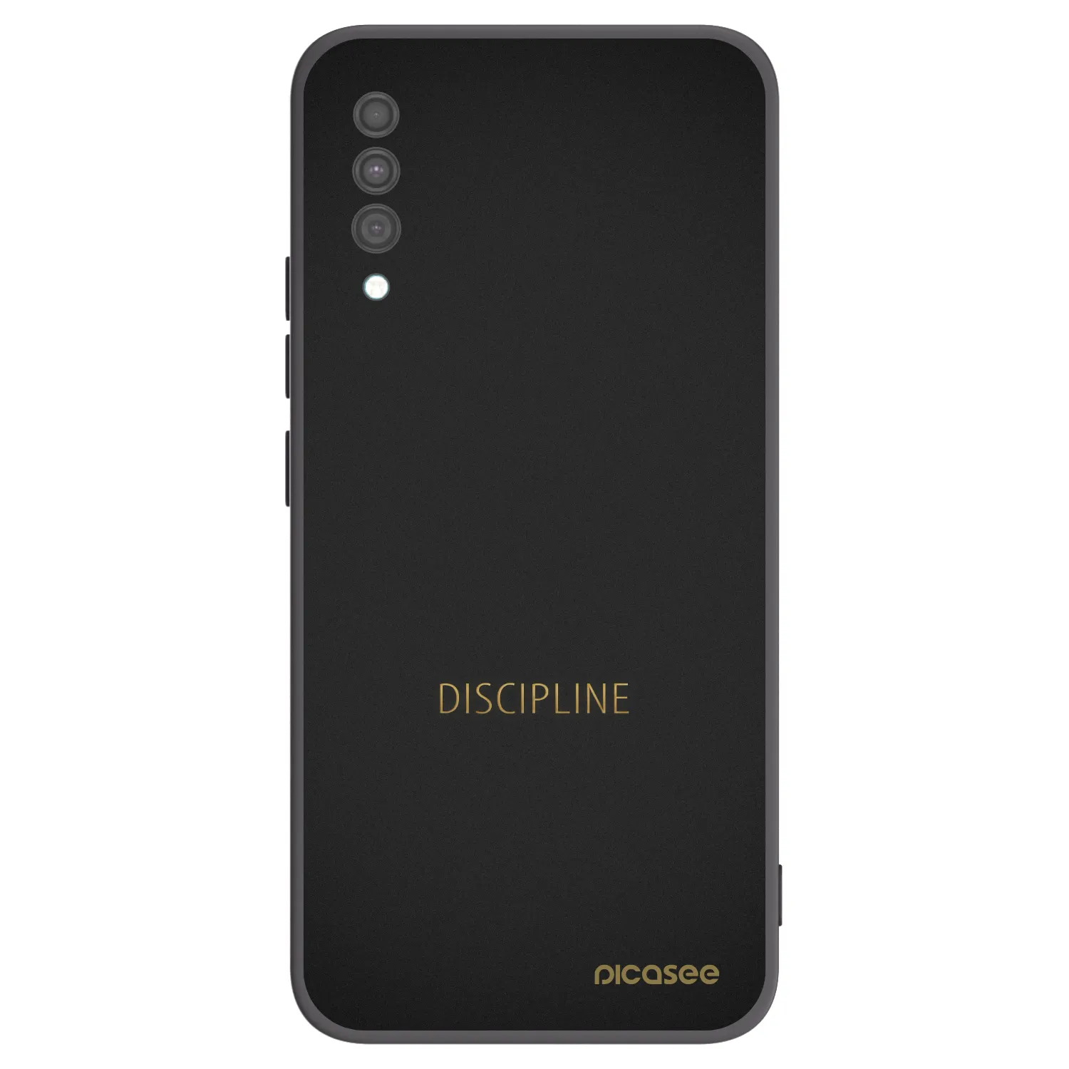 Picasee crna silikonska maskica za Samsung Galaxy A30s A307F - Discipline