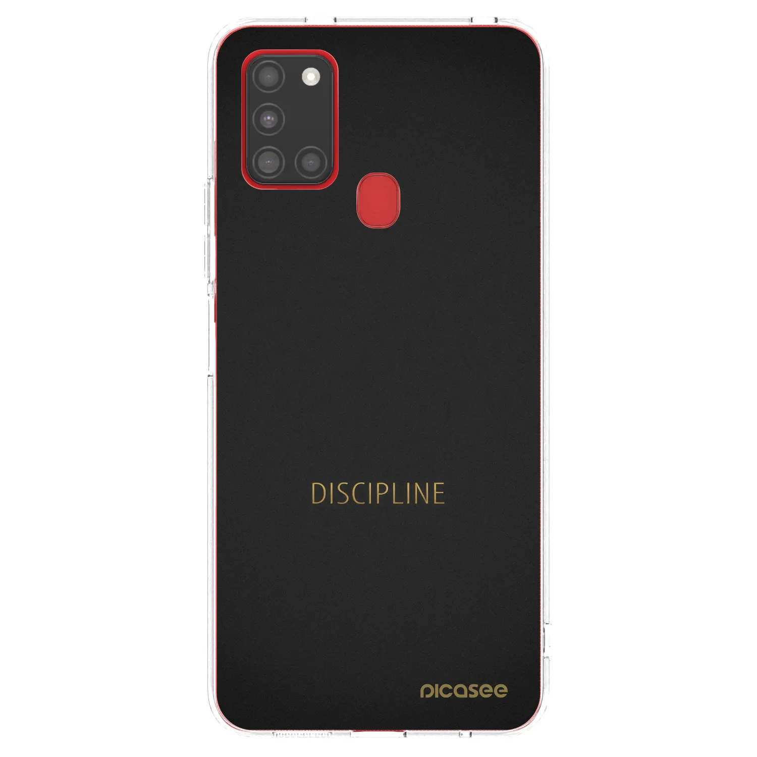 Picasee silikonska prozirna maskica za Samsung Galaxy A21s - Discipline