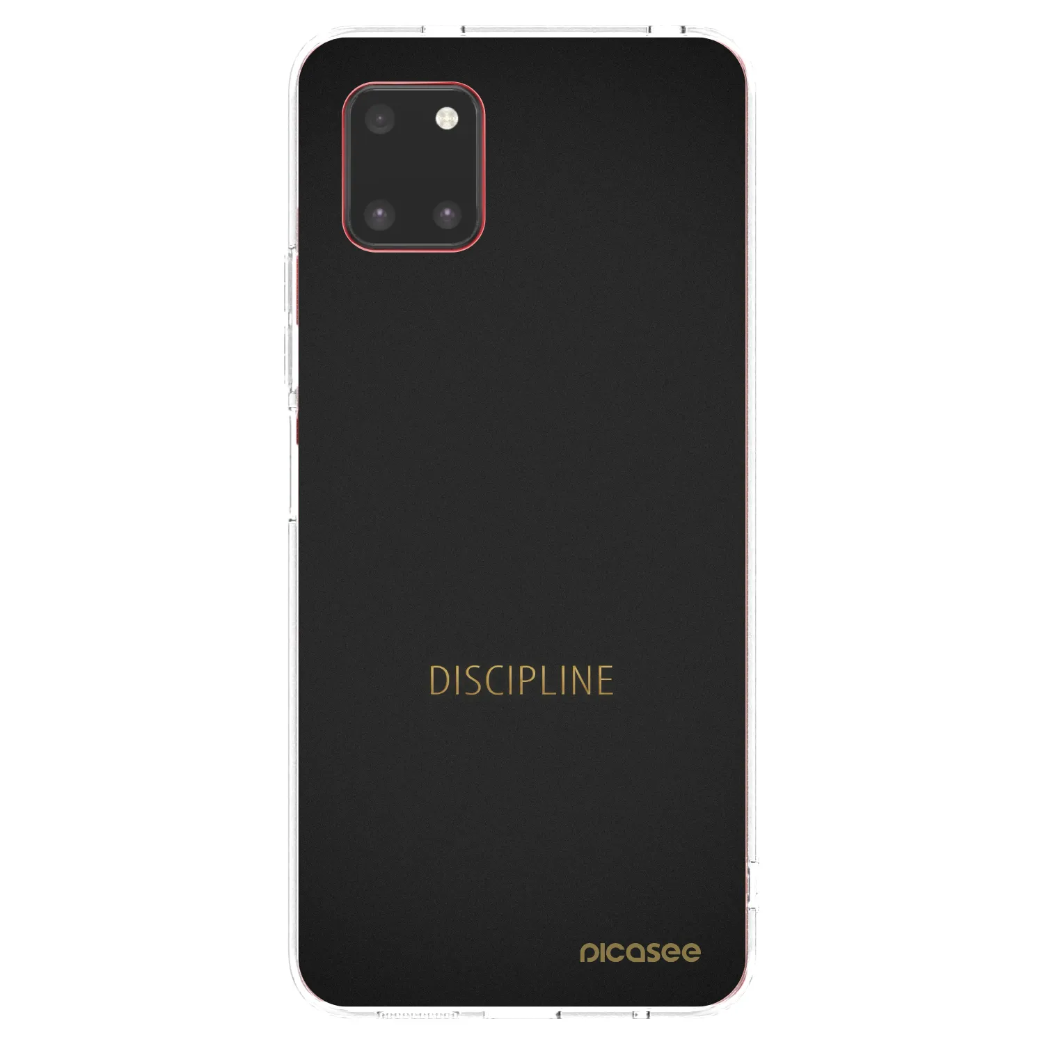 Picasee silikonska prozirna maskica za Samsung Galaxy Note 10 Lite N770F - Discipline