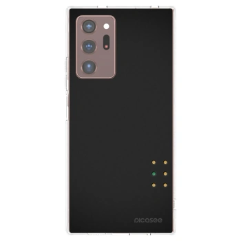 Picasee silikonska prozirna maskica za Samsung Galaxy Note 20 Ultra - Pulse