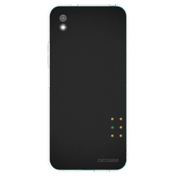 Picasee crna silikonska maskica za Xiaomi Redmi 9A - Pulse