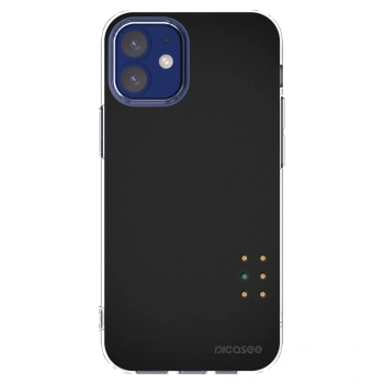 Picasee silikonska prozirna maskica za Apple iPhone 12 mini - Pulse