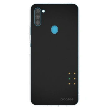 Picasee silikonska prozirna maskica za Samsung Galaxy M11 - Pulse