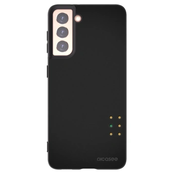 Picasee crna silikonska maskica za Samsung Galaxy S21 5G G991B - Pulse