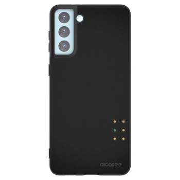 Picasee crna silikonska maskica za Samsung Galaxy S21+ 5G G996F - Pulse
