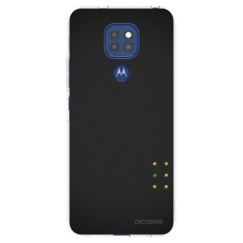 Picasee silikonska prozirna maskica za Motorola Moto G9 Play - Pulse