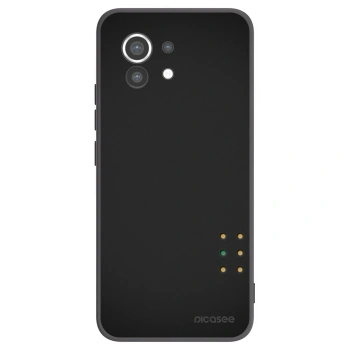 Picasee crna silikonska maskica za Xiaomi Mi 11 - Pulse