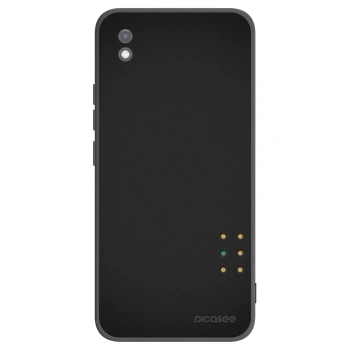 Picasee crna silikonska maskica za Xiaomi Redmi 9AT - Pulse