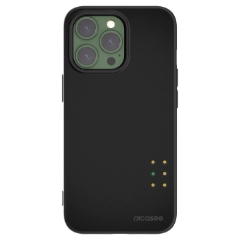 Picasee crna silikonska maskica za Apple iPhone 13 Pro - Pulse