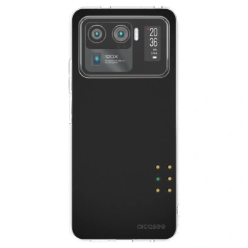 Picasee silikonska prozirna maskica za Xiaomi Mi 11 Ultra - Pulse